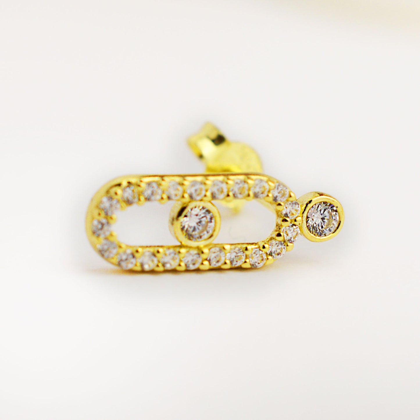 Gold screw earrings MESSIKA