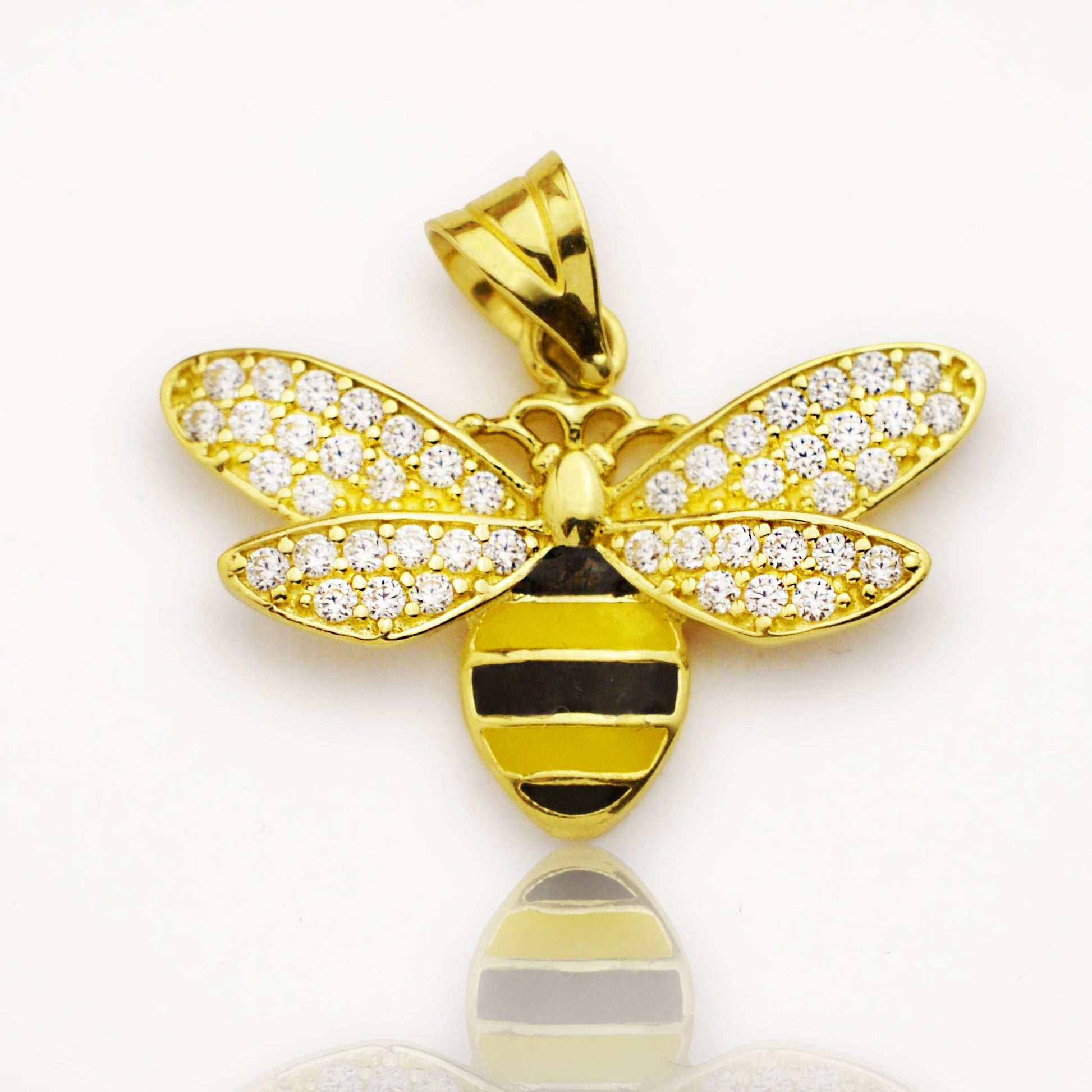 Златна висулка - Пчеличка - Yaniko Gold