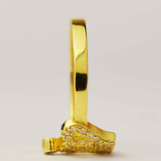 Български златен пръстен - Корона Yaniko Gold