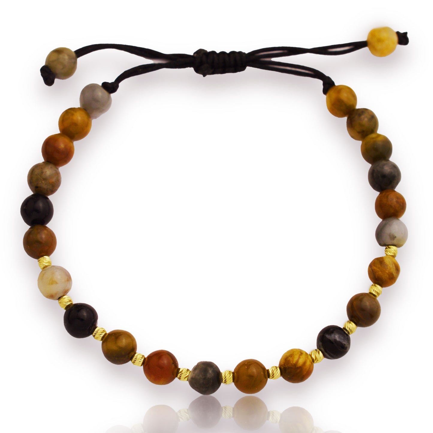 Злато на конец с муканит