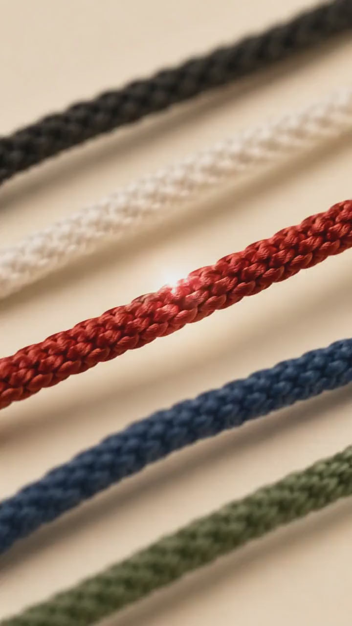 5 diffrent thread colours overview